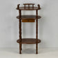 VINTAGE ABLAGE Etagere Beistelltisch Holz Regal Nachtschrank antik blumen tisch