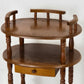 VINTAGE ABLAGE Etagere Beistelltisch Holz Regal Nachtschrank antik blumen tisch