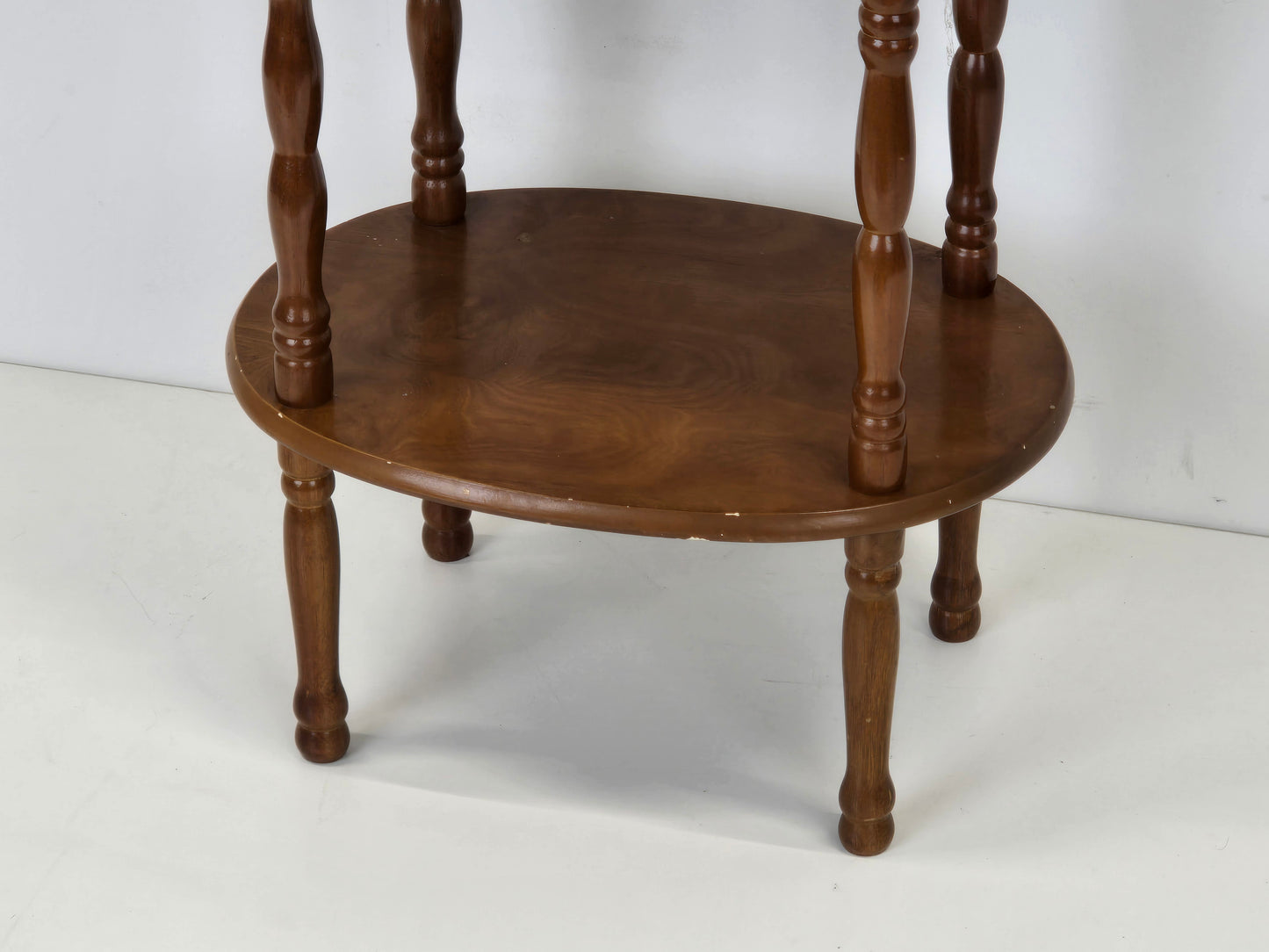 VINTAGE ABLAGE Etagere Beistelltisch Holz Regal Nachtschrank antik blumen tisch