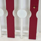 VINTAGE GARDEROBE Mid Century Wandgarderobe Filthaut 50er 60er Design Retro Rot