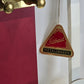 VINTAGE GARDEROBE Mid Century Wandgarderobe Filthaut 50er 60er Design Retro Rot