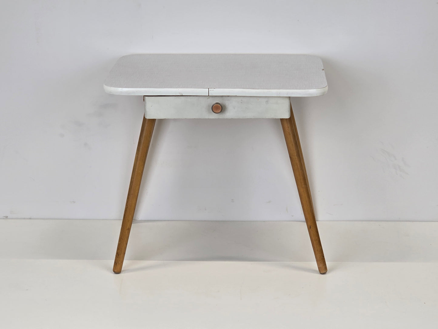 VINTAGE COUCHTISCH Beistelltisch 50er 60er Jahre Design nachttisch Retro Holz