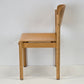 HILLER MONTANA Stuhl Buche Holz Schichtholz Vintage Design Klassiker Stapelstuhl