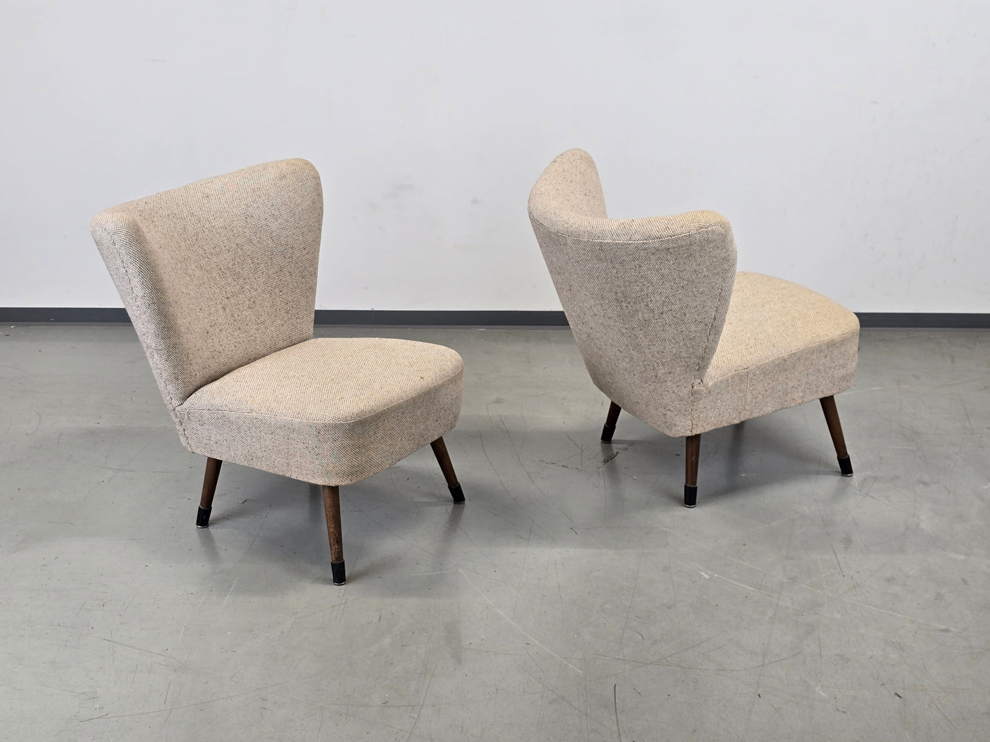 VINTAGE SESSEL Mid Century Cocktail Sessel 50er Jahre Design Retro Lounge
