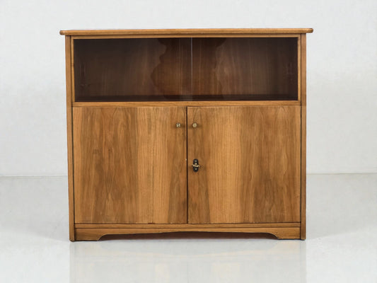 VINTAGE SIDEBOARD Mid Century Kommode Highboard Schrank Teak Nussbaum 50er 60er