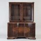 ANTIK BUFFET Vitrine Wurzelholz Schrank Mid-Century Art Déco Vintage