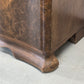 ANTIK BUFFET Vitrine Wurzelholz Schrank Mid-Century Art Déco Vintage