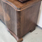 ANTIK BUFFET Vitrine Wurzelholz Schrank Mid-Century Art Déco Vintage