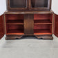 ANTIK BUFFET Vitrine Wurzelholz Schrank Mid-Century Art Déco Vintage