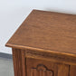 ANTIQUE TRUHE Eiche massiv Holztruhe Aussteuerkiste Vintage Barock-Stil