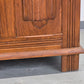 ANTIQUE TRUHE Eiche massiv Holztruhe Aussteuerkiste Vintage Barock-Stil