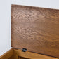 ANTIQUE TRUHE Eiche massiv Holztruhe Aussteuerkiste Vintage Barock-Stil