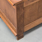 ANTIQUE TRUHE Eiche massiv Holztruhe Aussteuerkiste Vintage Barock-Stil