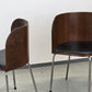 IKEA FUSION Stuhl Sandra Kragnert Design Vintage Mid Century Braun Chrom Retro