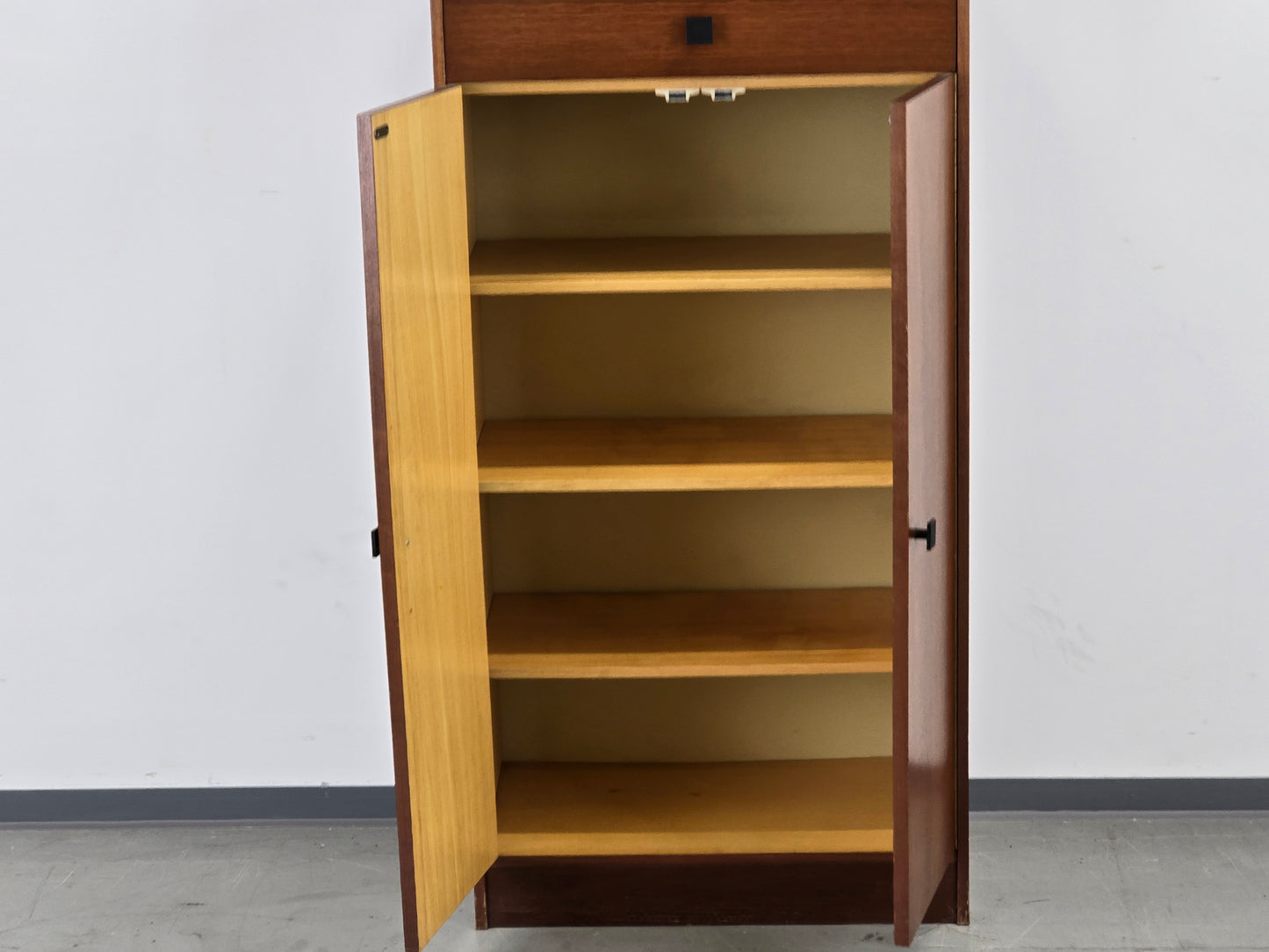 VINTAGE KOMMODE Ablage Teak Kommode Mid Century Flurschrank Retro 60er