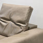 NATUZZI LEDERSOFA Ecksofa L-Form Beige Design Couch Italienisch Echtleder Luxus