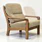 SESSEL VINTAGE Knoll Antimott Stil Eiche Mid Century Skandinavisch Retro 60s