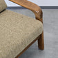 SESSEL VINTAGE Knoll Antimott Stil Eiche Mid Century Skandinavisch Retro 60s