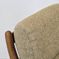 SESSEL VINTAGE Knoll Antimott Stil Eiche Mid Century Skandinavisch Retro 60s