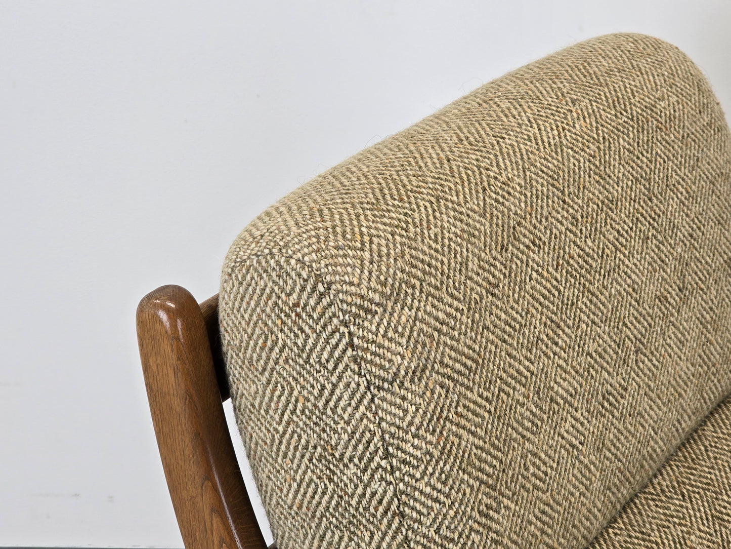 SESSEL VINTAGE Knoll Antimott Stil Eiche Mid Century Skandinavisch Retro 60s