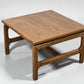 COUCHTISCH EICHE Brutalist Vintage Beistelltisch Couchtisch Mid Century 70er