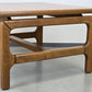COUCHTISCH EICHE Brutalist Vintage Beistelltisch Couchtisch Mid Century 70er