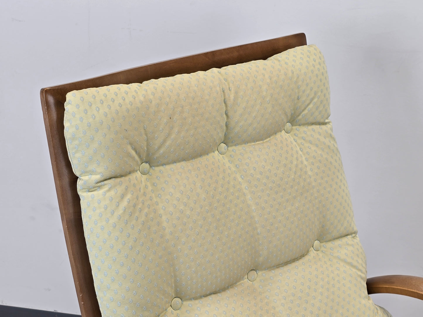 WK WOHNEN Sessel Vintage Design Bugholz Relaxer Lounge Mid Century Holz Sessel