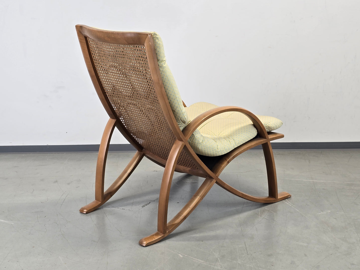 WK WOHNEN Sessel Vintage Design Bugholz Relaxer Lounge Mid Century Holz Sessel