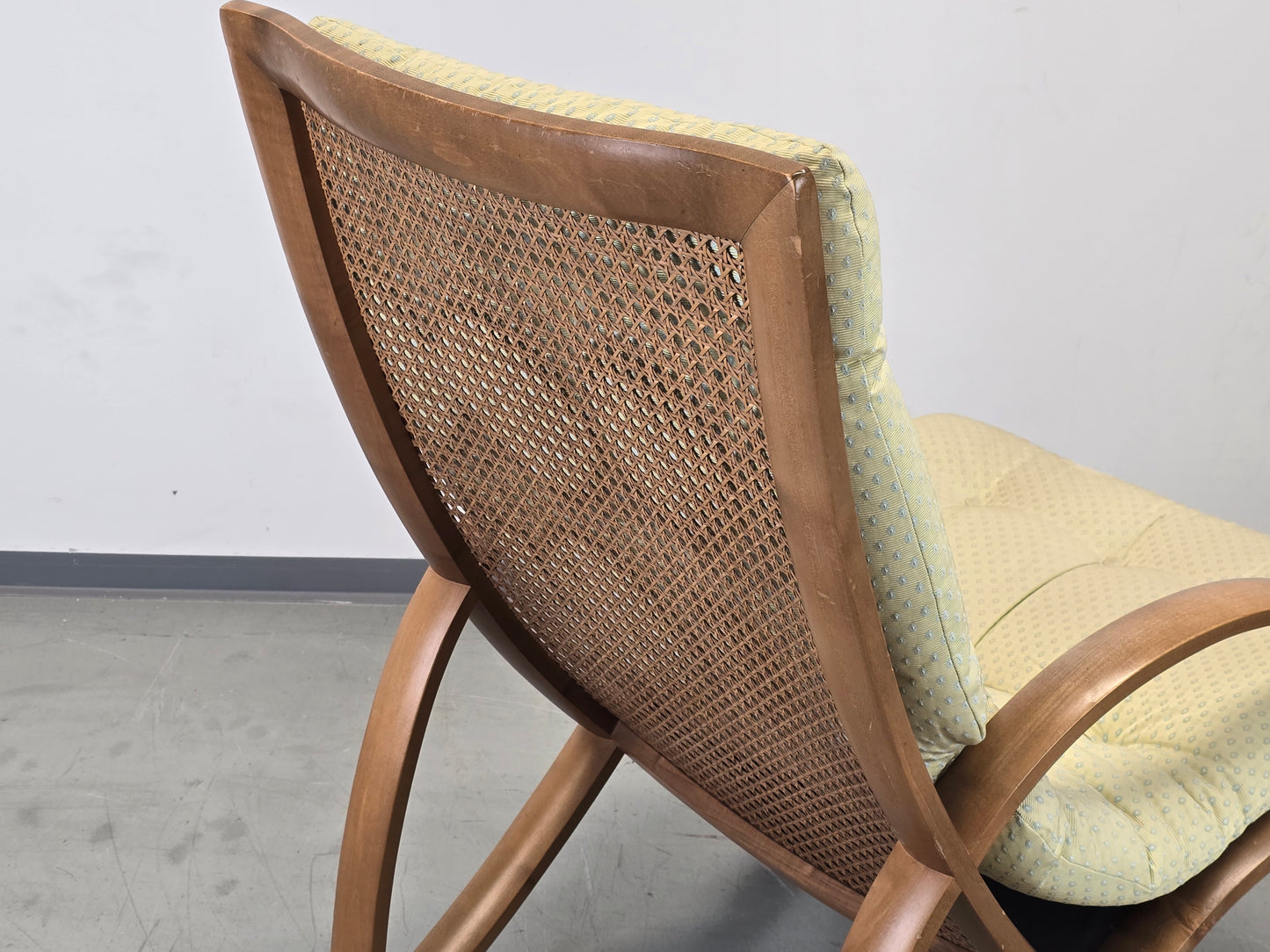 WK WOHNEN Sessel Vintage Design Bugholz Relaxer Lounge Mid Century Holz Sessel