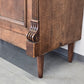 ANTIKER VERTIKO Biedermeier Kommode Nussbaum Anrichte Pfeilerschrank Vintage