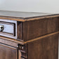 ANTIKER VERTIKO Biedermeier Kommode Nussbaum Anrichte Pfeilerschrank Vintage