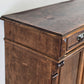 ANTIKER VERTIKO Biedermeier Kommode Nussbaum Anrichte Pfeilerschrank Vintage