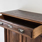 ANTIKER VERTIKO Biedermeier Kommode Nussbaum Anrichte Pfeilerschrank Vintage