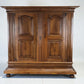 ANTIK SCHRANK Barock Kleiderschrank Frankfurter Wellenschrank Nussbaum Massivholz