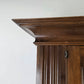 ANTIK SCHRANK Barock Kleiderschrank Frankfurter Wellenschrank Nussbaum Massivholz
