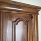 ANTIK SCHRANK Barock Kleiderschrank Frankfurter Wellenschrank Nussbaum Massivholz