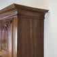 ANTIK SCHRANK Barock Kleiderschrank Frankfurter Wellenschrank Nussbaum Massivholz