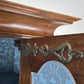 ANTIK SCHRANK Barock Kleiderschrank Frankfurter Wellenschrank Nussbaum Massivholz