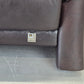 SEGMÜLLER SOFA Ledersofa 3-Sitzer Braun Leder Couch Schlaffcouch AW2