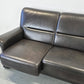 SEGMÜLLER SOFA Ledersofa 3-Sitzer Braun Leder Couch Schlaffcouch AW2