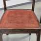 VINTAGE STUHL Esszimmerstuhl Set küche Holzstühle antik rot AW3 1950er retro