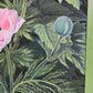 MOHNBLUMEN ÖLGEMÄLDE Blumenbild Rosa Mohn Kunst Signiert Jaeglé Rahmen 48x68cm