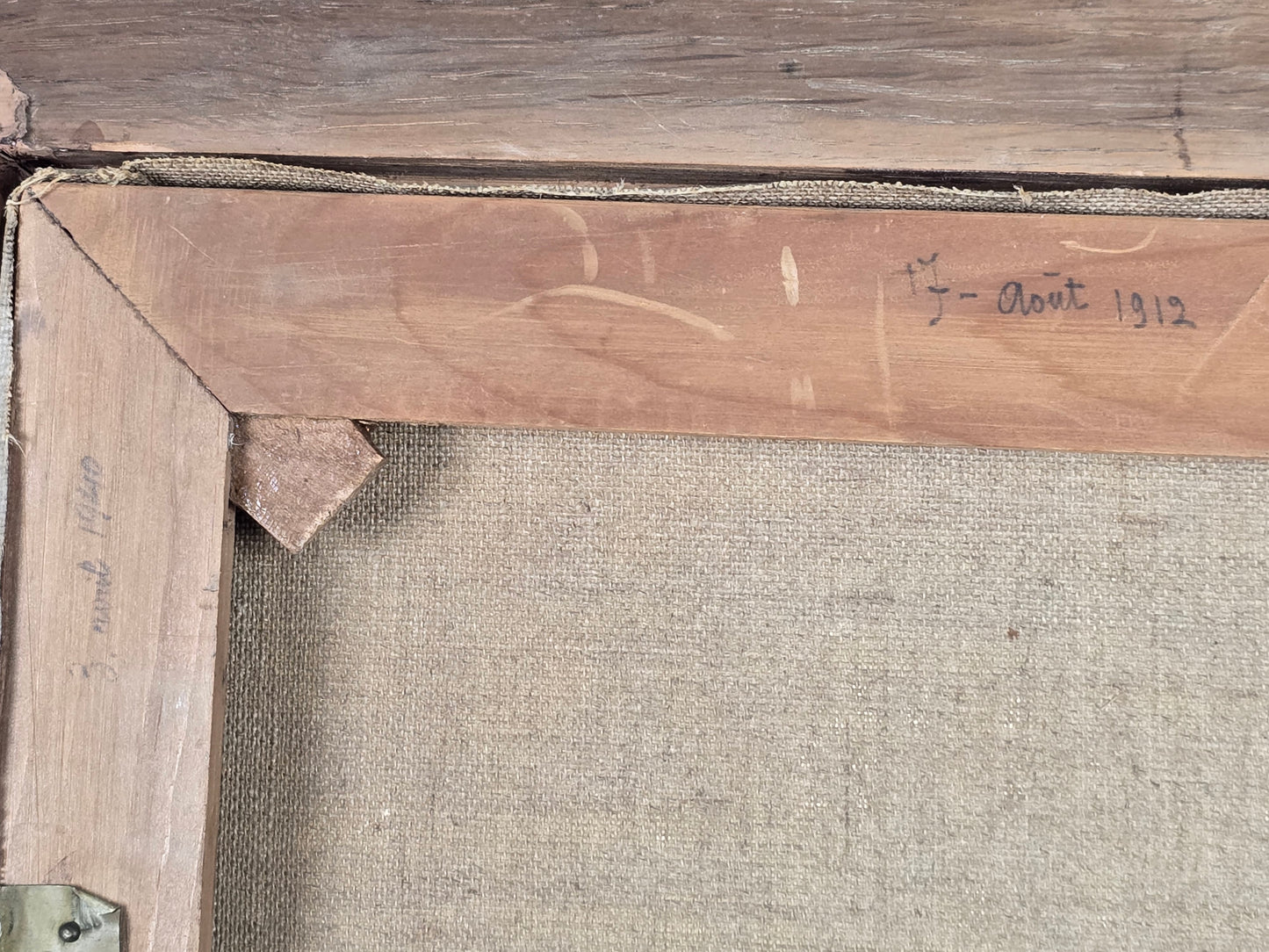 ANTIQUARISCHES ÖLGEMÄLDE Hirsch Jagdmotiv Eichenrahmen Messing Prunkrahmen Jagd