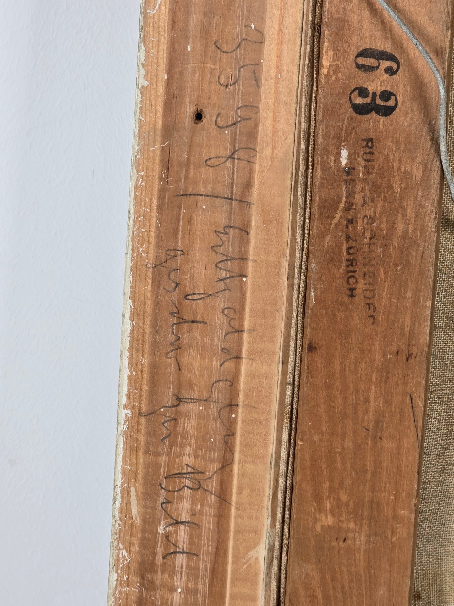 ANTIKES ÖLGEMÄLDE Bergsee Alpen Panorama Schweizer Künstler Signiert Rahmen