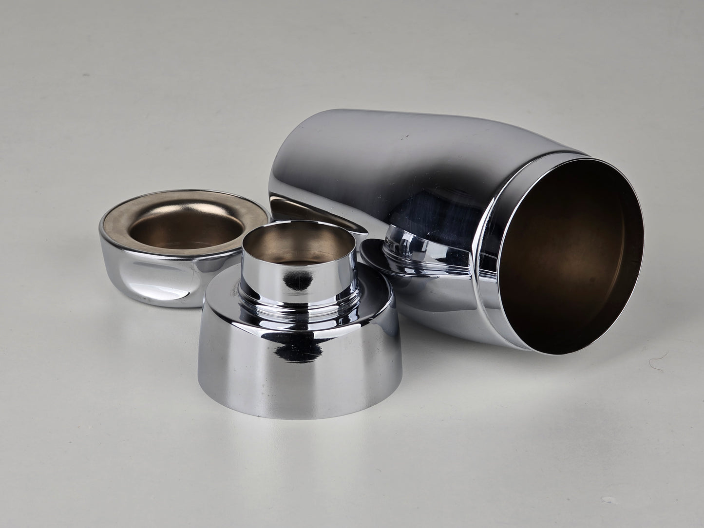 SYLVIA STAVE alfra alessi Shaker Bomb Italy Vintage Design Edelstahl