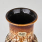 BAY KERAMIK Vase West Germany Vintage Retro Fat Lava Braun 60er 70er Mid Century