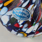 MURANO GLASKRUG Crystalart Venezia Vintage Vase Italo Design Bunt 14cm