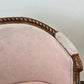 SESSEL ANTIK Barock Stil Rosa Samt Cocktailsessel Vintage Shabby Chic