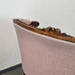 SESSEL ANTIK Barock Stil Rosa Samt Cocktailsessel Vintage Shabby Chic