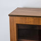 VINTAGE VITRINE Teak Highboard Glasschrank Bücherschrank 60er Mid Century Retro